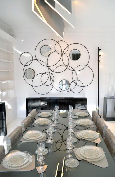 Al detalle: Diseño de lámpara por A-cero, para un interiorismo en la capital.