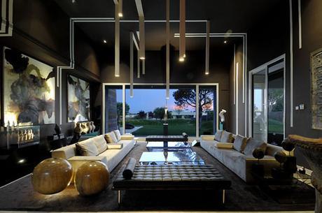 Al detalle: Diseño de lámpara por A-cero, para un interiorismo en la capital.