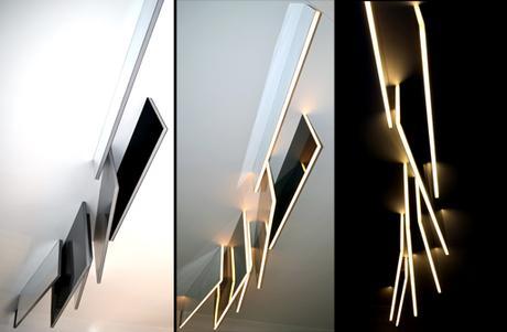 Al detalle: Diseño de lámpara por A-cero, para un interiorismo en la capital.