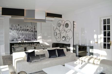 Al detalle: Diseño de lámpara por A-cero, para un interiorismo en la capital.