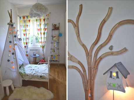 Reciclado creativo para una habitación infantil Reciclado creativo para una habitación infantil