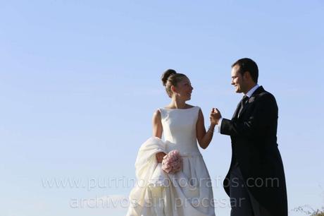 Ramo de novia de tela confeccionado por Blanca Blanco