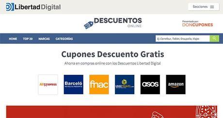 Libertad Digital lanza una sección de cupones descuento online