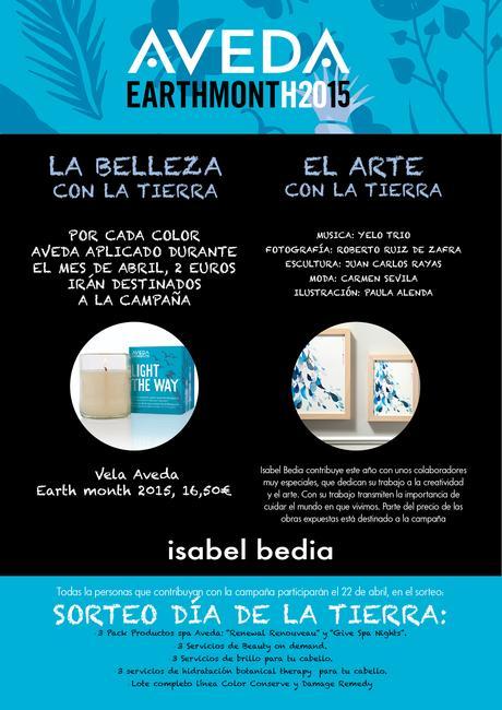 Isabel Bedia y Aveda Earth month 2015 A4 AVEDA