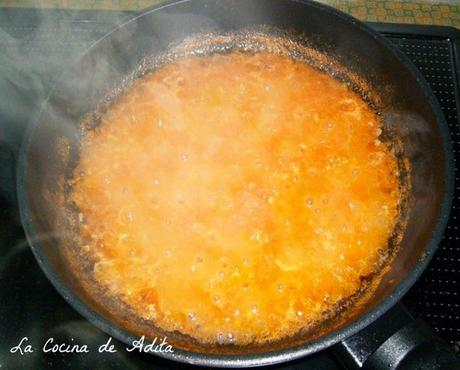 Lasaña de bonito en escabeche