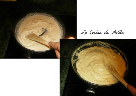 Lasaña de bonito en escabeche