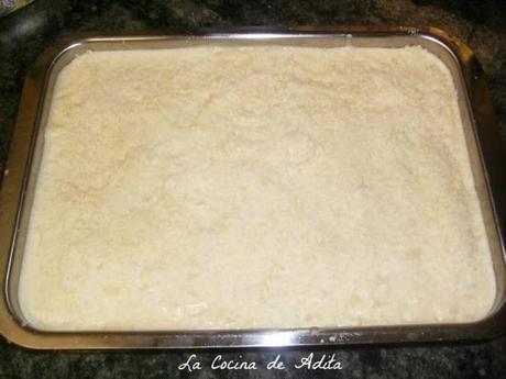 Lasaña de bonito en escabeche