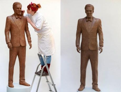 CÁMARA OCULTA: ¿Probarías una estatua de chocolate de Benedict Cumberbatch?