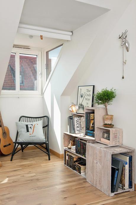 Decorar con cajas de madera