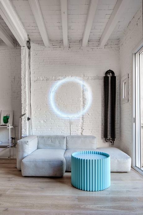 un piso muy muy luminoso en Barcelona