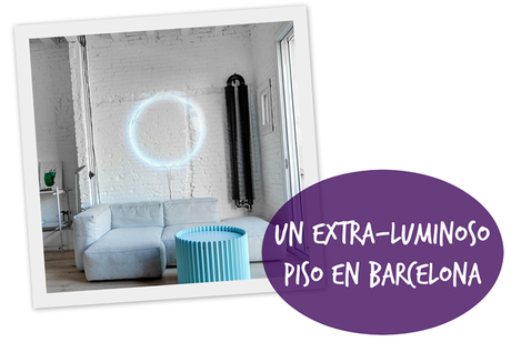 un piso muy muy luminoso en Barcelona