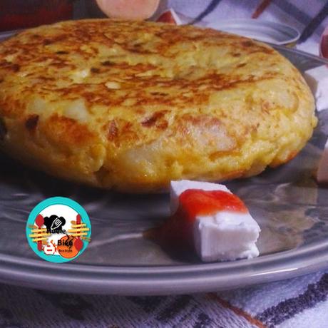 Tortilla de patatas y batata
