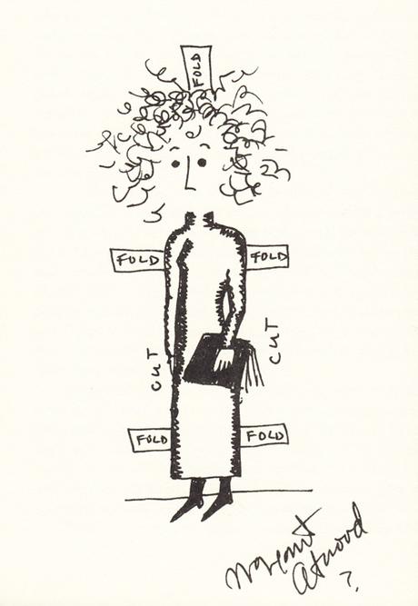 Autorretrato de Margaret Atwood