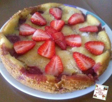 PASTEL DE FRESONES EN MI OLLA ERIKA