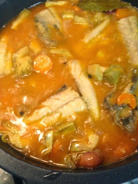 CABALLAS CON ALCACHOFAS EN ESCABEHE