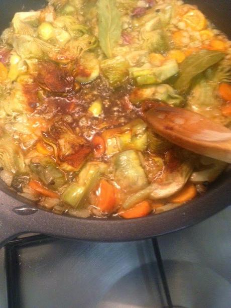 CABALLAS CON ALCACHOFAS EN ESCABEHE