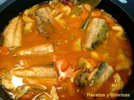 CABALLAS CON ALCACHOFAS EN ESCABEHE