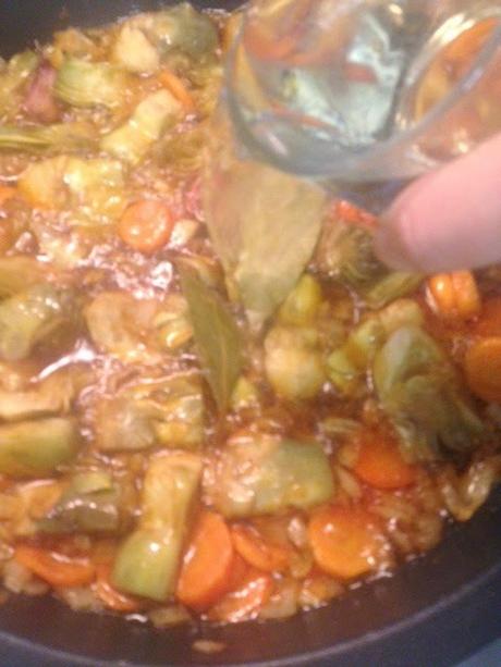 CABALLAS CON ALCACHOFAS EN ESCABEHE