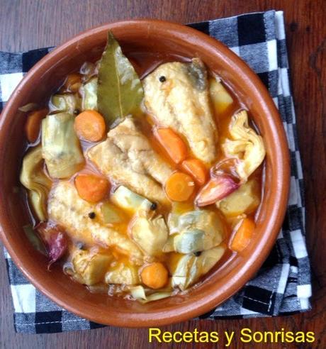 CABALLAS CON ALCACHOFAS EN ESCABEHE