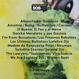 El SOS 4.8 tendrá a Los Fresones Rebeldes, Neuman, I'm from Barcelona, Los últimos bañistas, Correos...