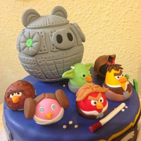 Tarta Angry Birds Star Wars
