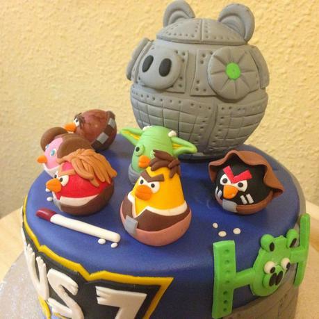 Tarta Angry Birds Star Wars