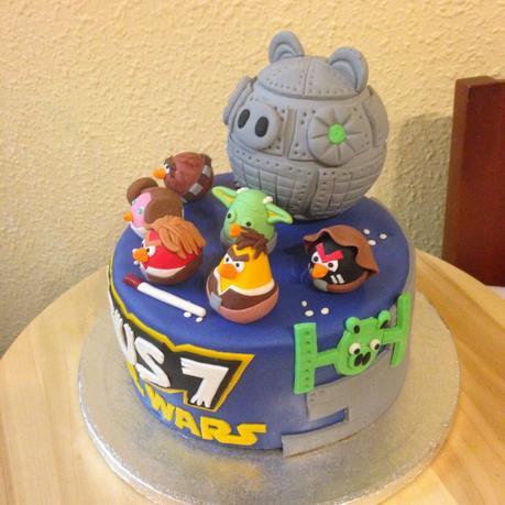 Tarta Angry Birds Star Wars