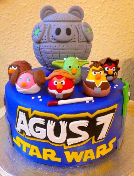 Tarta Angry Birds Star Wars