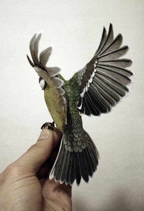Increíbles pájaros de madera hechos a mano - Paperblog