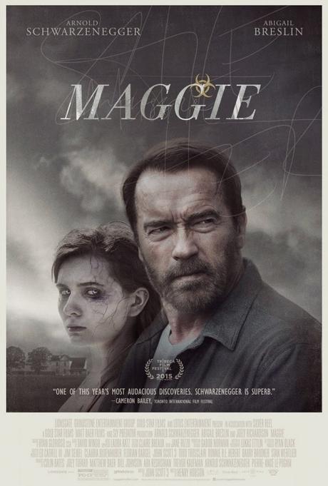 Chuache te mata unos zombis en el póster final de 'Maggie'