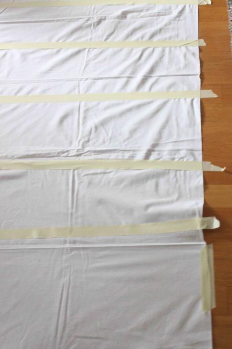 Unas sábanas para jugar. DIY sábanas twister sabana_twister_mamiclic_paso1