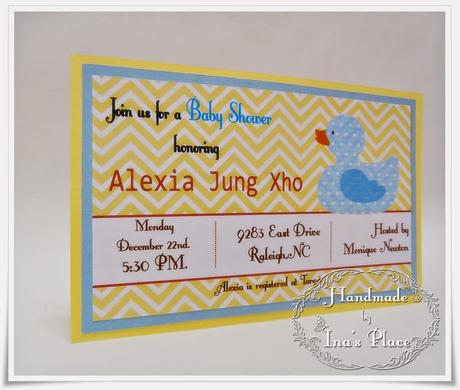 Invitaciones Baby Shower - Diseños Tradicionales.