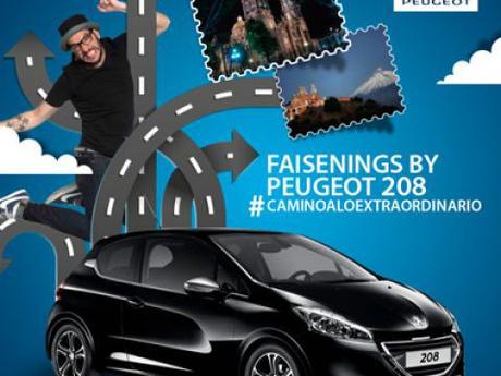 Peugeot y Faisy arrancan nueva aventura con Faisenings by Peugeot 208
