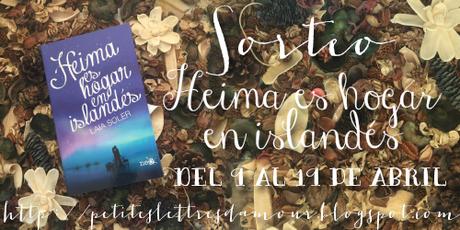 Sorteo · Heima es hogar en Islandés