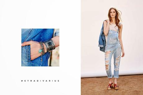 Lookbook Stradivarius SS 2.015: boho chic, denim, años 70 ¡maravilloso!