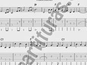 Duerme Tablatura Punteo Guitarra Mayor Acordes Canción Popular