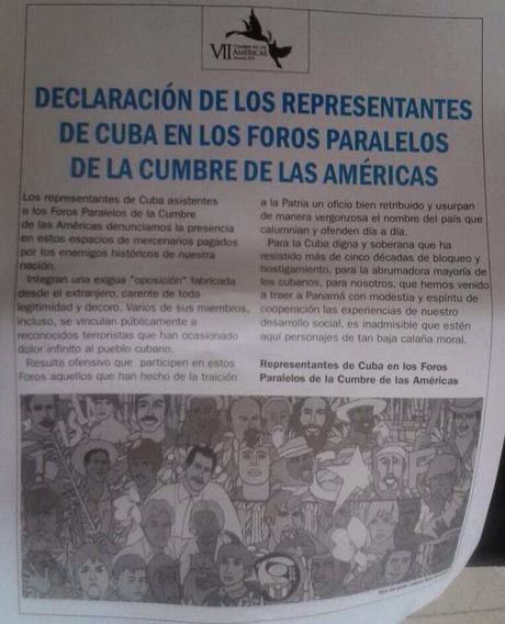 Discriminación en Cumbre de las Américas