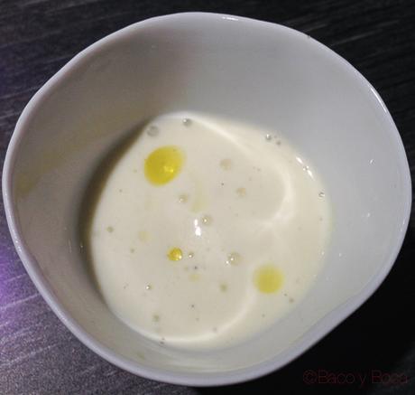 crema de calabacin con huevos de trufa caldeni baco y boca