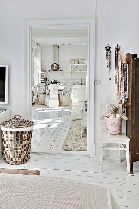 Pintar el suelo de blanco