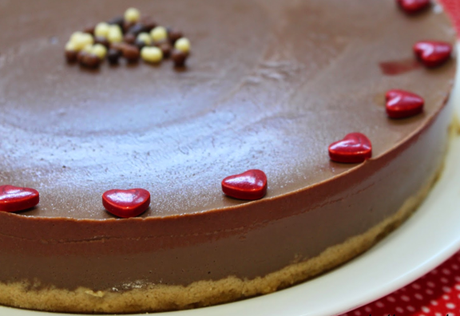 Pastel de Cuajada de chocolate en las Recetas de Mamadedos
