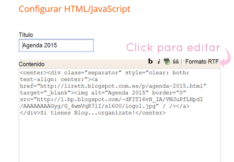 Cómo personalizar el Gadget de Bienvenida o Perfil