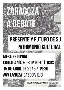 Zaragoza a debate: Presente y futuro de su patrimonio cultural