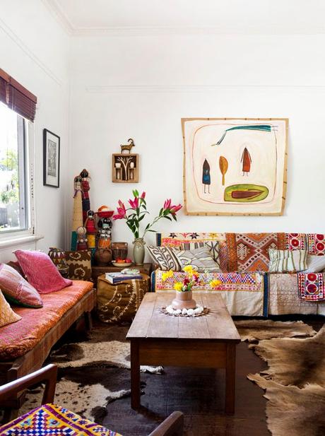 estilo étnico para una casa familiar