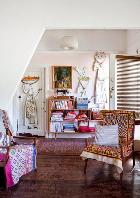 estilo étnico para una casa familiar