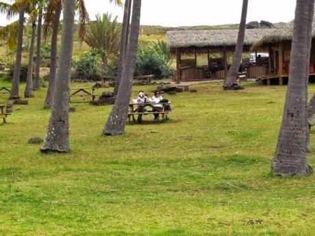 Playa de Anakena. Rapa Nui Playa de Anakena. Rapa Nui
