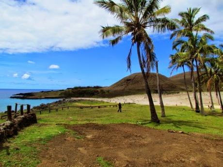 Playa de Anakena. Rapa Nui Playa de Anakena. Rapa Nui