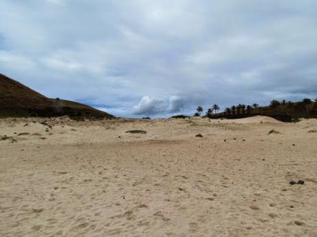 Playa de Anakena. Rapa Nui