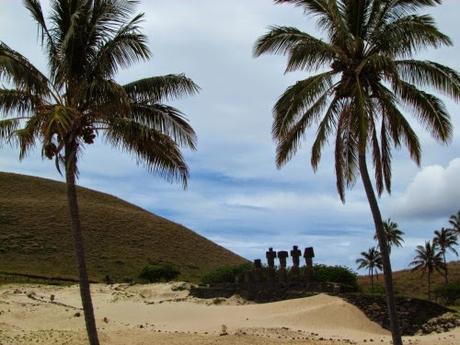 Playa de Anakena. Rapa Nui Playa de Anakena. Rapa Nui