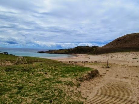 Playa de Anakena. Rapa Nui