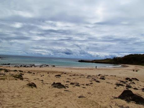 Playa de Anakena. Rapa Nui Playa de Anakena. Rapa Nui